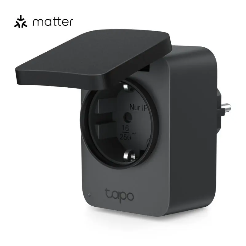 Reducere de preț Smart WiFi Outdoor Plug Tapo P410M, IEEE 802.11b/g/n, Bluetooth (for setup only), 2.4 GHz Wi-Fi, IP54, 200-250 V~, 50/60 Hz