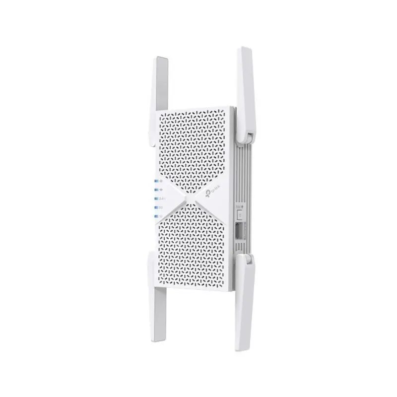 TP-Link BE6500 Dual-Band Wi-Fi 7 Range Extender, 1× 2.5 Gbps Ethernet Port, 100-240V~50/60Hz 0.3A, 4 External Antennas, putere m Ofertă specială