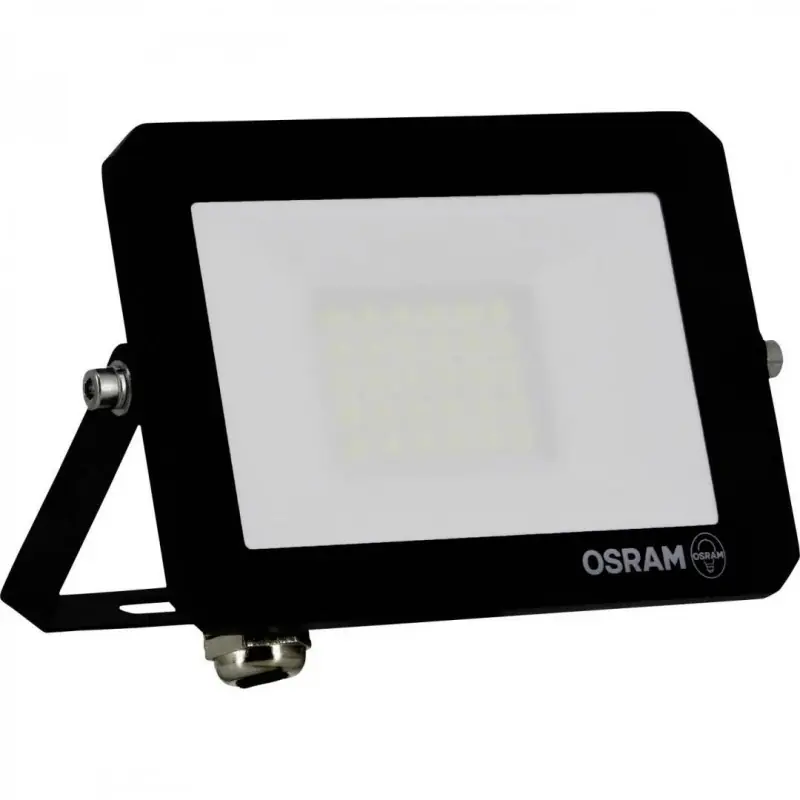 Preț mic Proiector LED OSRAM FLOODLIGHT LUX, 20W, 220-240V, 1800 lm, lumina neutra(4000K), IP65, 12.4x3x9.9cm, aluminiu, Negru