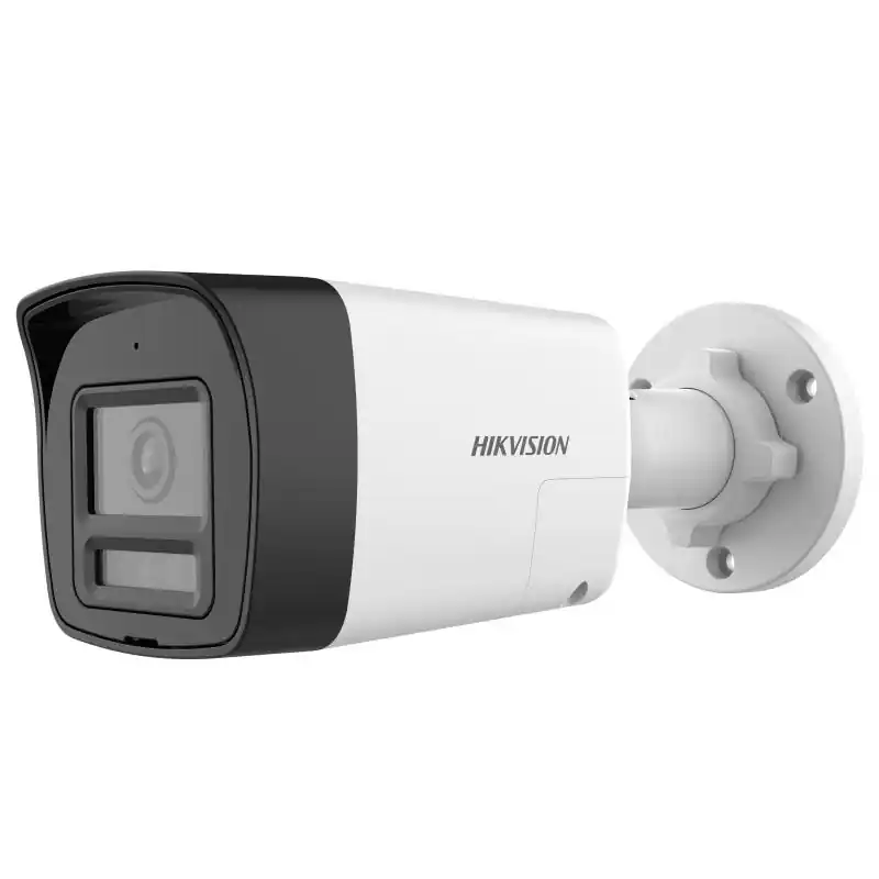 Ofertă limitată Camera de supraveghere Mini Bullet 3K Hikvision DS-2CE16K0T-LPTS(2.8MM), lentila fixa 2.8mm, iluminare min: 0.01 Lux @ (F1.6, AG