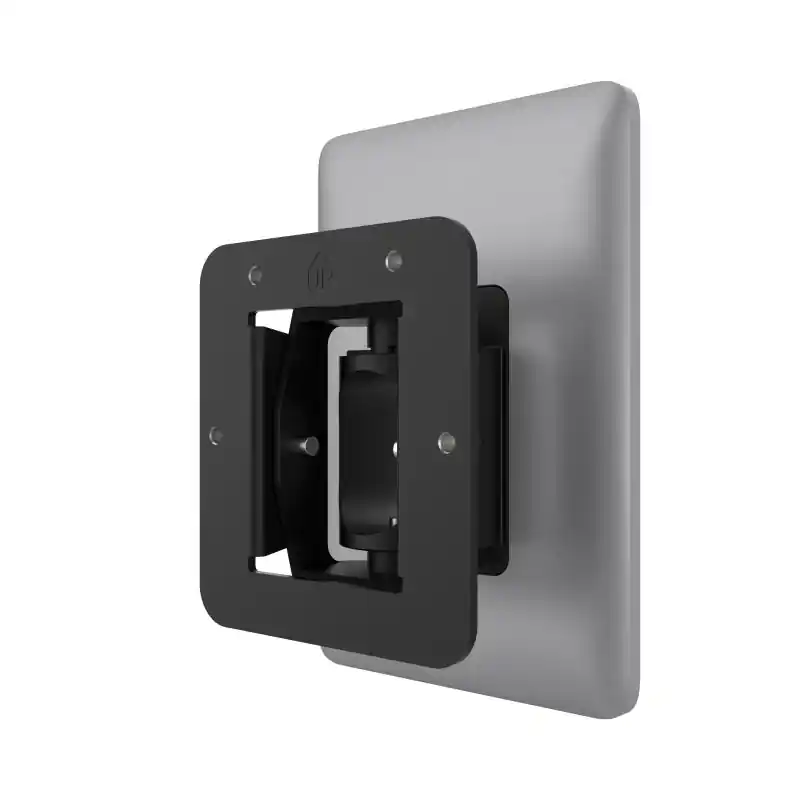 Calitate înaltă Suport de montare Hikvision de perete, material: aluminiu, greutate: 213g, unghi de montare: ± 45° (stanga si dreapta, ± 15° (su