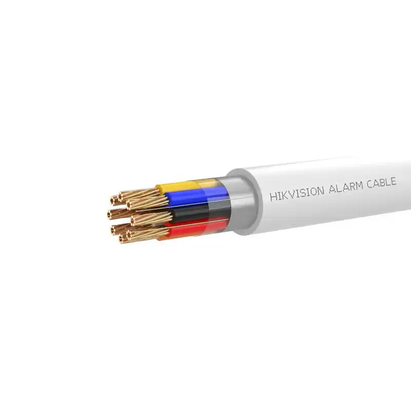 Cablu alarma Hikvision DS-1AC8APL1 LSZH, 8 fire: 8×0.22 mm2, rezistenta foc: CPR Eca, material cupru integral, cutie 100 metri. Ofertă de sezon