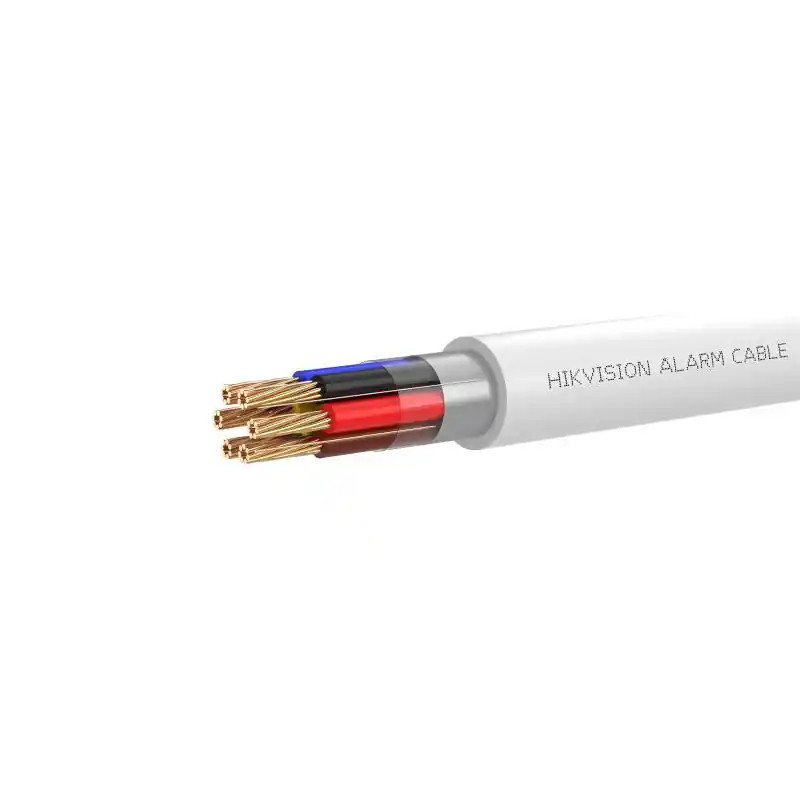 Cablu alarma Hikvision DS-1AC6APL1 6 fire: 6×0.22 mm2, rezistenta foc: CPR Eca, 25AWG, material cupru integral, cutie 305 metri. Livrare gratuită