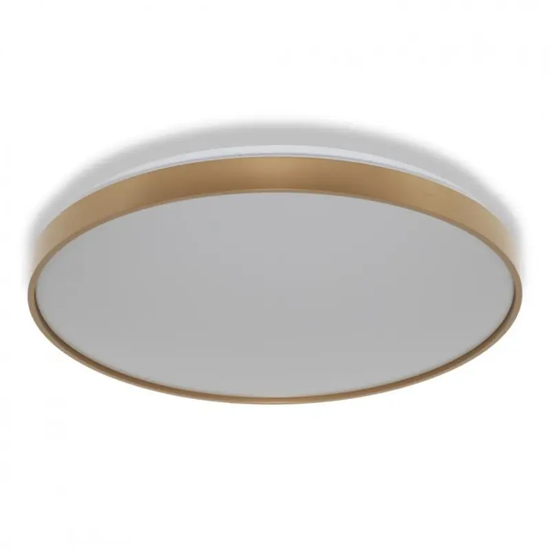 Plafoniera LED OSRAM Ceiling LUXO, 60W, 6600 lm, lumina calda(3000K), IP20, Ø30cm, metal/plastic, Auriu Ieftin