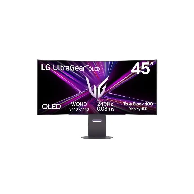Premium Monitor LG 44.5" 45GX900A-B.AEU, Curvature: 800R, Diagonal (inch): 44.5, Diagonal (cm): 113, Aspect ratio: 21:9, Panel: OLED, Re