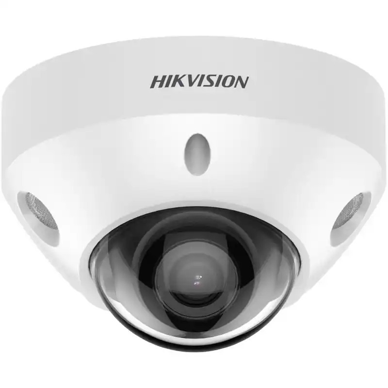 Preț redus Camera de supraveghere IP Mini Dome 8MP Hikvision DS-2CD2586G2-IS(2.8MM) (C), lentila fixa: 2.8mm, iluminare min: Color: 0.003 L