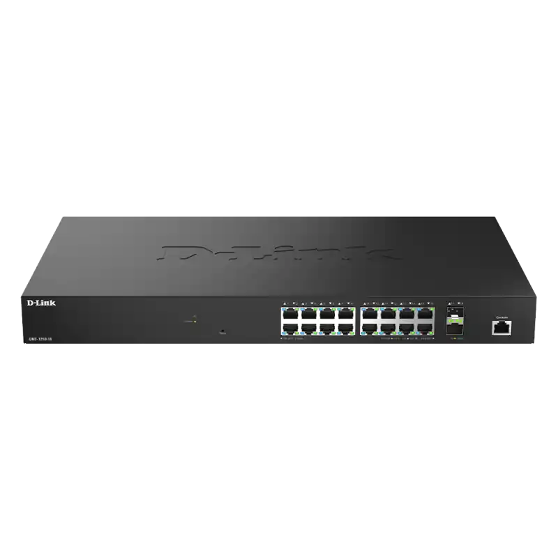 D-Link DMS-1250-18/E. Switch type: Managed, Switch layer: L2. Basic switching RJ-45 Ethernet ports type: 2.5G Ethernet (100/1000 Retur gratuit