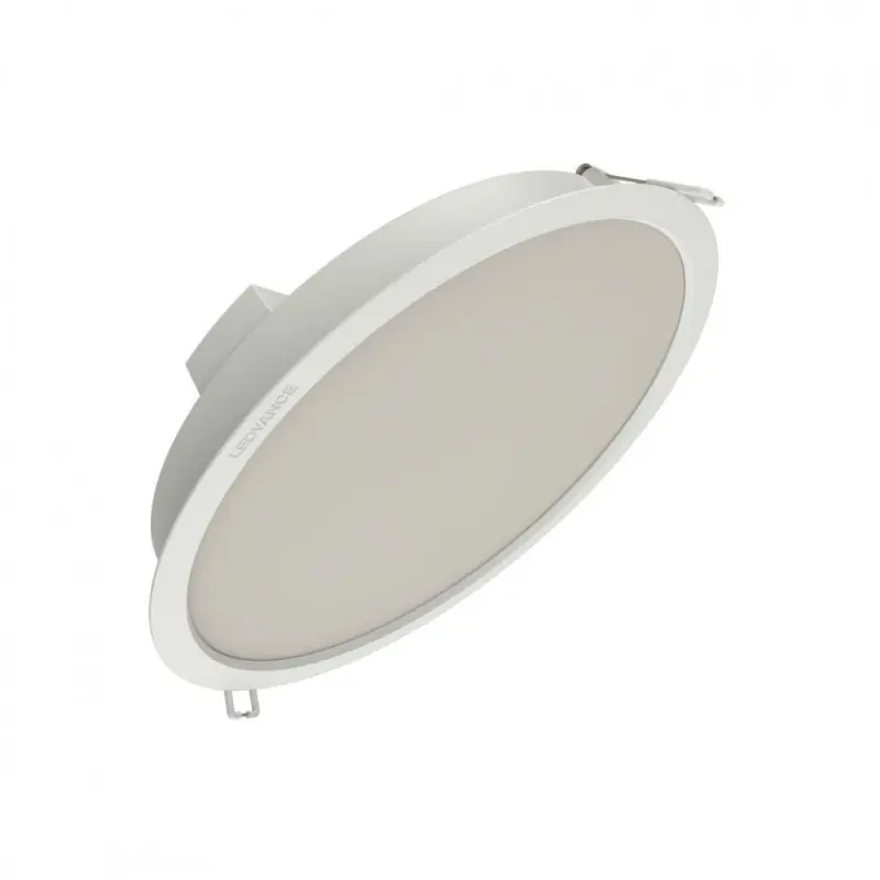 Ofertă de sezon Spot LED incastrat Ledvance DOWNLIGHT ALU, 24W, 2760 lm, lumina neutra (4000K),IP44/IK03, 215x43mm, aluminiu, Alb