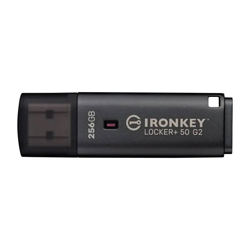 Reducere specială Memorie USB Flash Drive Kingston 256 GB IronKey Locker+ 50 G2