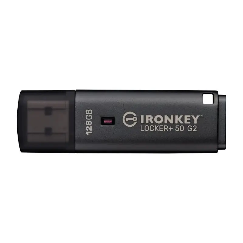 Memorie USB Flash Drive Kingston 128GB IronKey Locker+ 50 G2 Mai ieftin