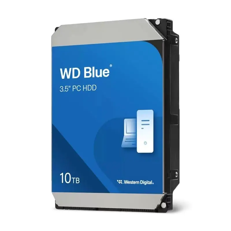 Ofertă exclusivă Western Digital Blue WD100EAGZ. HDD capacity: 10 TB, HDD speed: 7200 RPM, Storage drive buffer size: 512 MB, HDD size: 3.5", Int