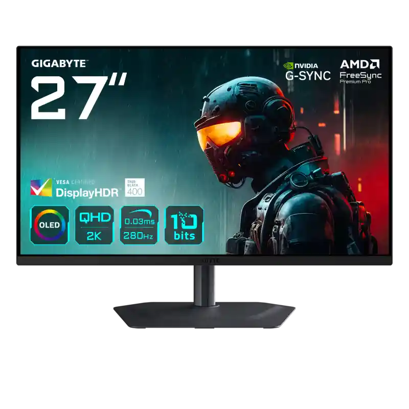 GIGABYTE MO27Q2A. Display diagonal: 68.6 cm (27"), Display resolution: 2560 x 1440 pixels, HD type: Quad HD, Display technology: Mai ieftin