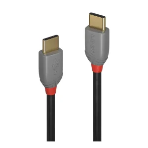 Cablu Lindy 1m USB 2.0 Type-C, Anthra, LY-36871 Preț mic