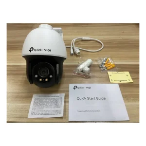 CAMERA IP TP-LINK VIGI, Pan Tilt, pt. exterior, dist. IR 30 m, tip lentila fixa 4 mm, 4 Mpx, 1 x RJ45 10/100M, carcasa plastic, Disponibil imediat