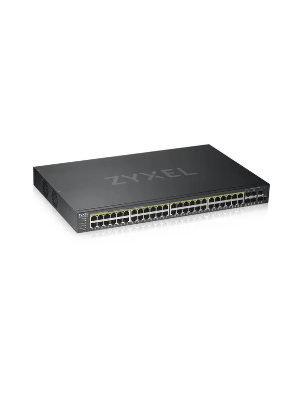 SWITCH PoE ZYXEL, port Gigabit x 48, SFP SFP x 2, managed, rackabil, carcasa metalica, "GS192048HPV2-EU0101F" (timbru verde 2 le Preferatul clienților