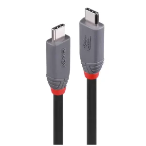 Cablu Lindy 0.8m USB4 Type C 40Gbps Anth "LY-36956" Noutate