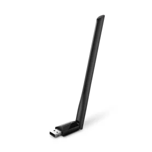 ADAPTOR RETEA TP-LINK AC600, extern wireless 2.4 GHz | 5 GHz, USB 2.0, port, 433 Mbps, antena externa x 1, "Archer T2U Plus" Plată securizată