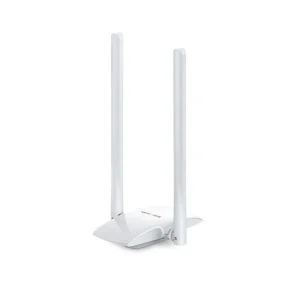 ADAPTOR RETEA MERCUSYS , extern wireless 2.4 GHz, USB 2.0, port, 300 Mbps, antena externa x 2, "MW300UH" Promoție