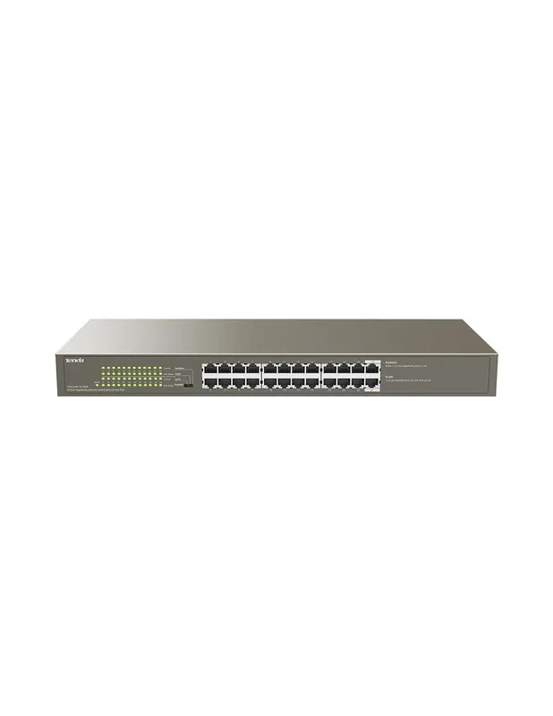 Calitate înaltă Switch Tenda TEG1124P-24-250W, 24 port, 10/100/1000 Mbps