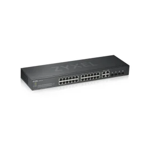 Cel mai bun preț SWITCH ZYXEL, porturi Gigabit x 24, SFP x 4, managed, rackabil, "GS1920-24V2-EU0101F" (include TV 1.75lei)