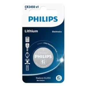 Baterie Lithium Cr2450 Blister 1 Buc Philips Vezi acum