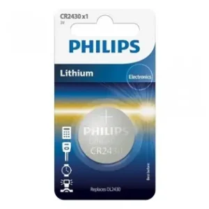 Baterie Lithium Cr2430 Blister 1 Buc Philips Doar azi