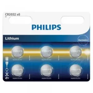 Baterie Lithium Cr2032 Blister 6 Buc Philips Cumpără online