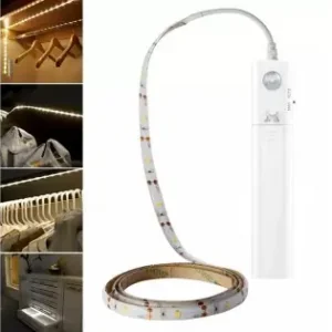 Banda Led Cu Senzor De Miscare Pentru Iluminare Mobilier, Lungime 1M Plată sigură