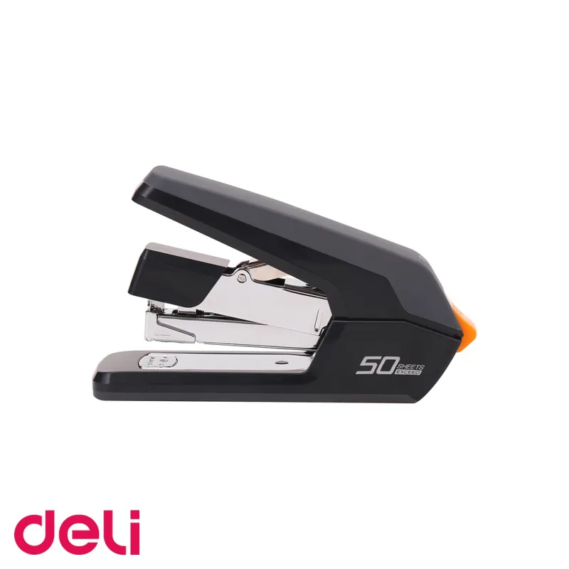 Cel mai bun preț Capsator 50 coli Deli Efortless E0371, tehnologie effortless, incarcare frontala, pentru birou si acasa
