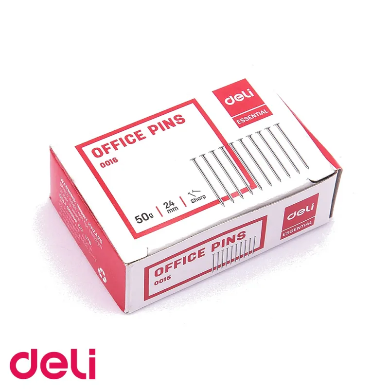 Ace cu gamalie Deli, diametru 24mm, set 50g, pentru birou si uz general Reduceri