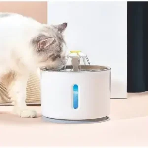Adapator Automat Electric Pentru Caini Si Pisici, Model Fountain, Capacitate 2,4L, Alimentare 5V, 1,5W Preț redus