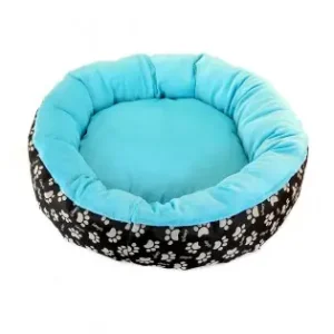 Culcus Moale Pentru Caine/Pisica, Culoare Turcoaz, Baza Antiderapanta, 50Cm Livrare rapidă