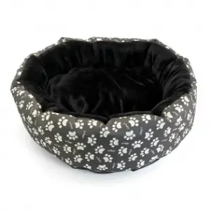 Culcus Moale Cu Perna, Pentru Caine/Pisica, Culoare Negru, Impermeabil, Baza Antiderapanta, 50 Cm Preț mic