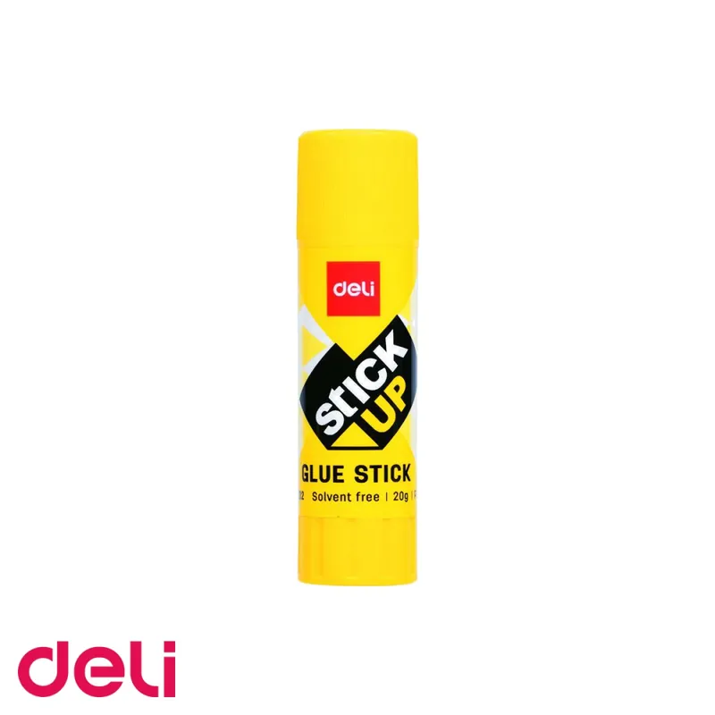 Nu rata Lipici stick Deli 20g, adeziv cu uscare rapida, lavabil, pentru birou si scoala