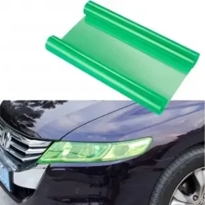 Folie Protectie Faruri / Stopuri Auto - Verde (Pret/M Liniar) - 054 Ofertă exclusivă