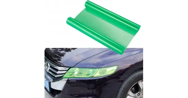 Folie Protectie Faruri / Stopuri Auto - Verde (Pret/M Liniar) - 054 Ofertă exclusivă