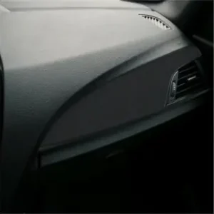 Cumpărături sigure Folie Auto Colantare Trimuri, Model Catifea Negru, 100 X 45Cm