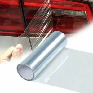 Cel mai bun preț Folie Protectie Faruri / Stopuri Auto - Transparent (Pret/M Liniar)