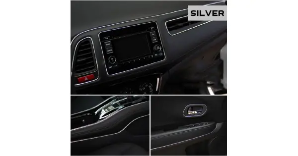 Banda Decor Interior Crom Tuning, 5M, Argintiu Cumpără acum