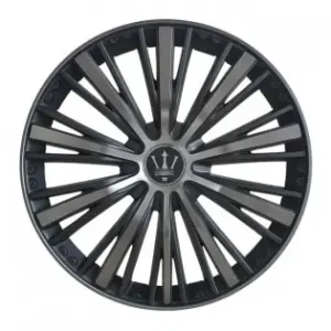 Cel mai bun preț Set 4 Capace Roti Velar Phantom Grey, Design Multi-Spoke Premium, Abs Rezistent, Universal, Pentru Jante R15