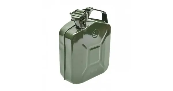 Ofertă de sezon Canistra Din Metal Pentru Combustibil, Capacitate 5L, Culoare Verde