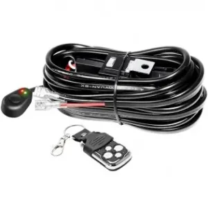 Cablaj Pentru Proiectoare Led Cu Telecomanda, Functii Strobo, Relee Si Sigurante Incluse, Alimentare 12V Ofertă exclusivă