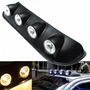Ansamblu Format Din 4 Proiectoare Cu Becuri H3 Cu Halogen, Montaj Pe Plafon Sau Capota, Alimentare 12V, Lungime 100Cm, Destinat Vehiculelor Off-Road Reduceri