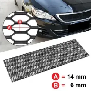 Grila Sport Tuning Honey Comb 120 X 40Cm (Hexagon 14 X 6Mm) Promoție