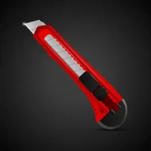 Cutit - Cutter Standard Retractabil Cu Maner Din Plastic Ofertă exclusivă