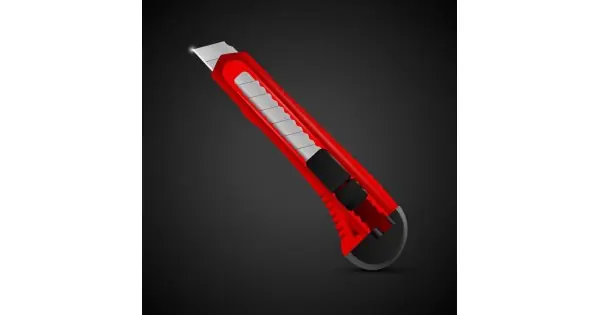 Cutit - Cutter Standard Retractabil Cu Maner Din Plastic Ofertă exclusivă