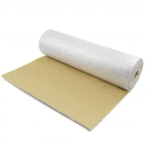 Material Insonorizant Auto Cu Strat Din Aluminiu, Dimensiune 100Cm X 100 Cm X 6Mm Preferatul clienților