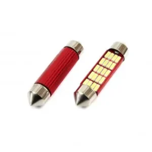 Set Becuri Auto Cu Led Canbus Sofit Compatibil C5W 20 Smd 41Mm Alb 12/24V, Destinat Competitiilor Auto Sau Off-Road Ultima șansă