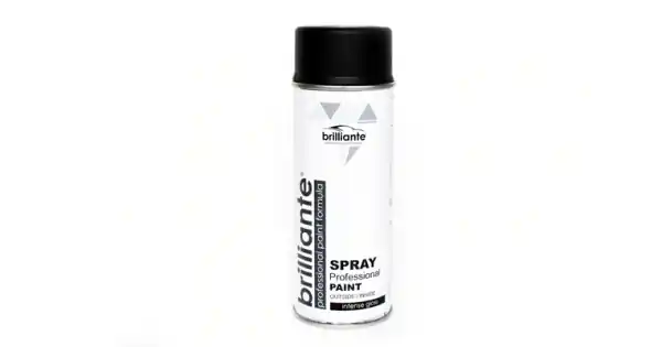 Cel mai bun preț Vopsea Spray Negru Mat (Ral 9005) 400Ml Brilliante