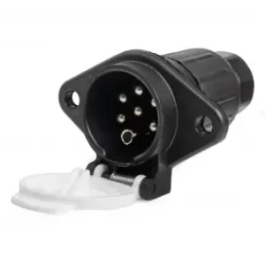 Priza Remorca Cu 7 Pin, Tip S, Tensiune 24V, Destinatie Tir, Camion Cel mai vândut